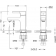 Смеситель для раковины LEMARK Aura LM0606C Смеситель для раковины LEMARK Aura LM0606C