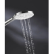Лейка для душа GROHE Rainshower SmartActive 26574LS0 белая луна