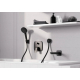 Шланг для душа HANSGROHE Isiflex 28272670 длина 125 см, матовый чёрный