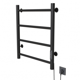 Полотенцесушитель электрический MIXLINE Vega 60x50 201 Вт, чёрный