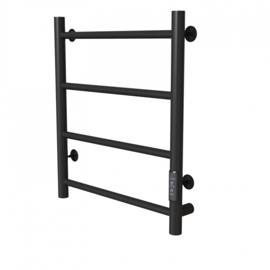 Полотенцесушитель электрический MIXLINE Vega 60x50 201 Вт, чёрный