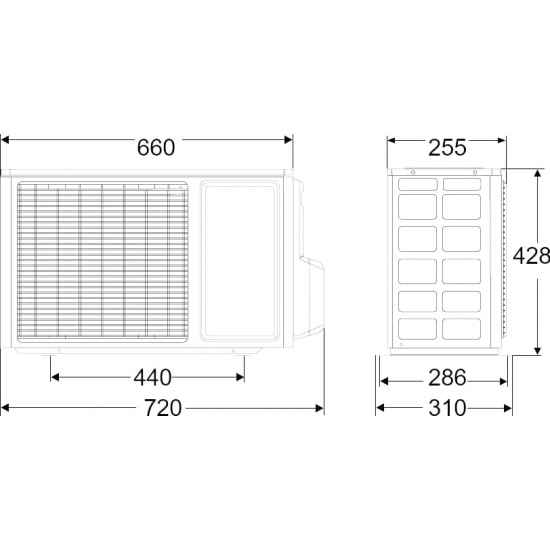 Сплит-система ELECTROLUX Air Gate 2 Black EACS-07HG-B2/N3 комплект (блок внутренний, блок внешний)