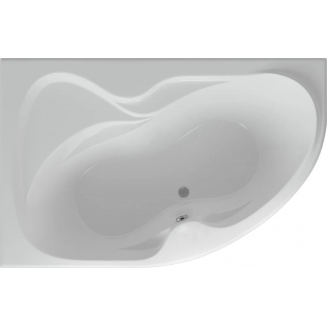 Акриловая ванна АКВАТЕК Вега VEG170-0000073 170x105 L левая с каркасом и фронтальным экраном