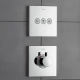 Термостатический смеситель встраиваемый HANSGROHE ShowerSelect 15760000 С ВНУТРЕННЕЙ ЧАСТЬЮ, хром