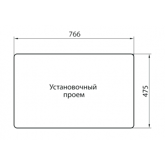 Мойка для кухни GRANICOM G-014 чаша+крыло 780х489 мм, жасмин