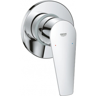 Встраиваемый смеситель для душа и ванны GROHE BauEdge 29040001 С ВНУТРЕННЕЙ ЧАСТЬЮ, хром