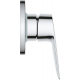 Встраиваемый смеситель для душа и ванны GROHE BauEdge 29040001 С ВНУТРЕННЕЙ ЧАСТЬЮ, хром
