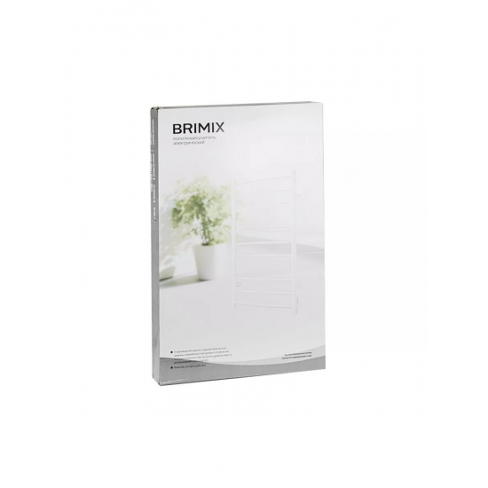 Полотенцесушитель электрический BRIMIX BK109A Классик премиум дуга 860x500x80 лесенка хром