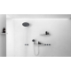Шланговое подключение HANSGROHE Rainfinity Porter 500 26843700, белый матовый графит