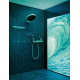 Шланговое подключение HANSGROHE Rainfinity Porter 500 26843700, белый матовый графит