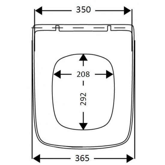 Сиденье для унитаза ROCA Debba 78019D0004 без микролифта