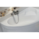 Акриловая ванна CERSANIT Kaliope R 170x110 см, с каркасом, асимметричная