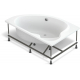 Акриловая ванна CERSANIT Kaliope WA-KALIOPE*153-L без опоры 153x100 см, угловая, асимметричная