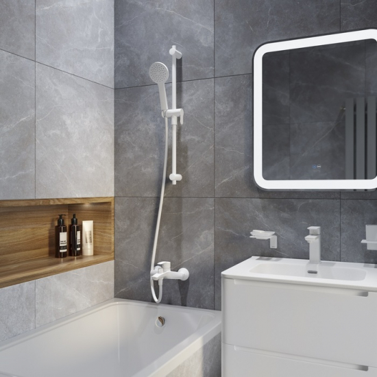 Шланг для душа IDDIS Optima Home OPH15WLi19 длина 150 см, белый матовый
