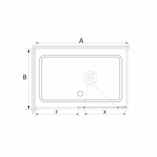 Душевой уголок RGW Stilvoll SV-42B 100x90x195 стекло прозрачное, профиль чёрный