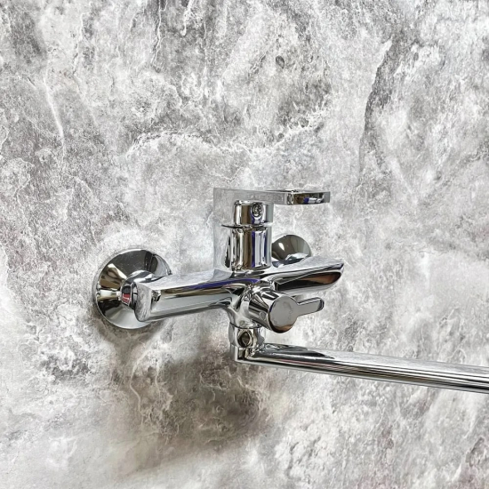 Смеситель для ванны HAIBA HB22176 хром