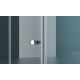 Душевая дверь в нишу BelBagno ALBANO-BS-13-40+100-C-Cr стекло прозрачное, профиль хром
