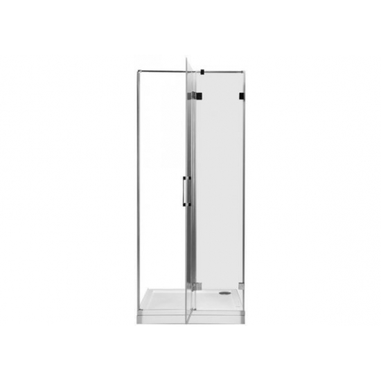 Душевая дверь в нишу AQUANET Beta NWD6221  90x200 L левая стекло прозрачное, профиль хром