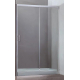 Душевая дверь в нишу AQUANET Alfa NAA6121 140x200 стекло прозрачное, профиль хром