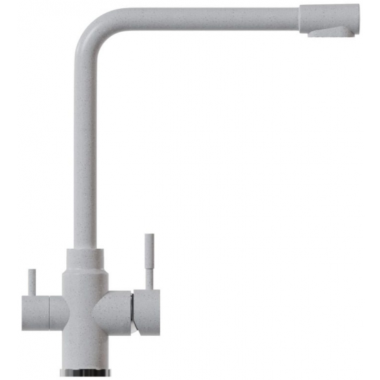 Смеситель для кухни MIXLINE ML-GS13 (341) с краном для питьевой воды, молоко