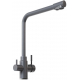 Смеситель для кухни MIXLINE ML-GS13 (342) с краном для питьевой воды, графит