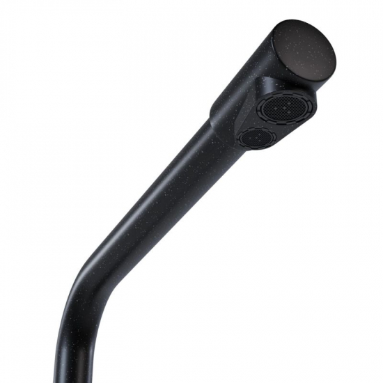 Смеситель для кухни MIXLINE ML-GS13 (343) с подключением к фильтру из нержавеющей стали, антрацит