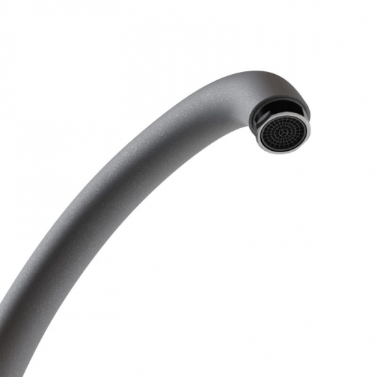 Смеситель для кухни MIXLINE ML-GS01 (342), графит