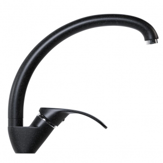 Смеситель для кухни MIXLINE ML-GS02 (308), чёрный