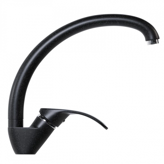 Смеситель для кухни MIXLINE ML-GS02 (308), чёрный