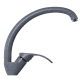 Смеситель для кухни MIXLINE ML-GS02 (309), тёмно-серый
