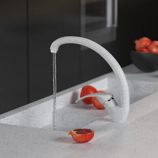 Смеситель для кухни MIXLINE ML-GS02 (310), серый