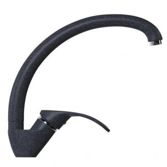 Смеситель для кухни MIXLINE ML-GS02 (343), антрацит