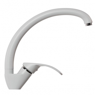 Смеситель для кухни MIXLINE ML-GS02 (331), белый