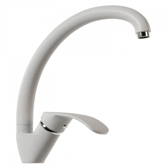 Смеситель для кухни MIXLINE ML-GS02 (341) ультра-белый