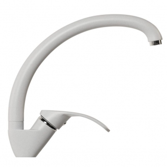 Смеситель для кухни MIXLINE ML-GS02 (341), ультра-белый