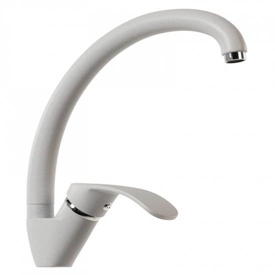 Смеситель для кухни MIXLINE ML-GS02 (341), ультра-белый