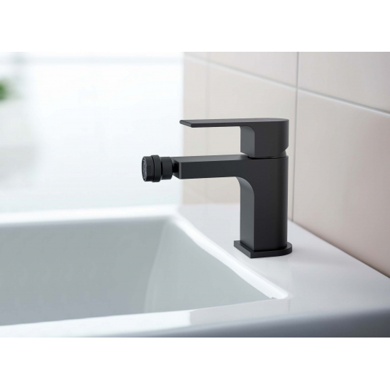 Смеситель для биде AQUATEK Лира AQ1418MB матовый чёрный