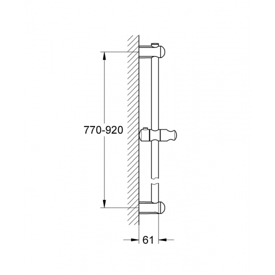 Душевая штанга GROHE Euphoria 27500000