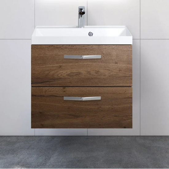 Тумба с раковиной BELBAGNO Aurora 60 rovere tabacco