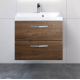 Тумба с раковиной BELBAGNO Aurora 60 rovere tabacco