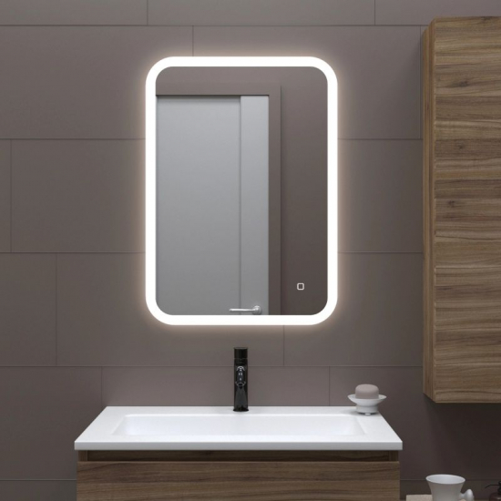 Зеркало MIXLINE Колорит Эконом 500x600 с LED подсветкой