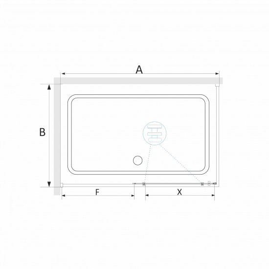 Душевой уголок RGW Stilvoll SV-42-1B 100x80x195 стекло прозрачное, профиль чёрный