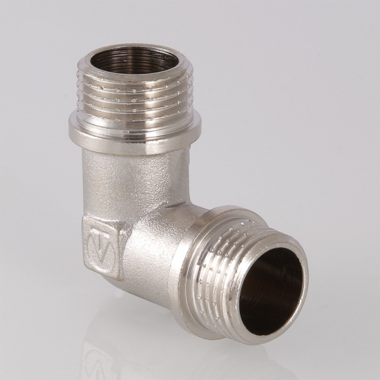 Уголок резьбовой VALTEC 1/2" x 1/2" нар.-нар. 15 мм VTr.093.N.0004