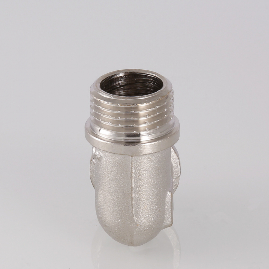 Уголок резьбовой VALTEC 1/2" x 1/2" нар.-нар. 15 мм VTr.093.N.0004