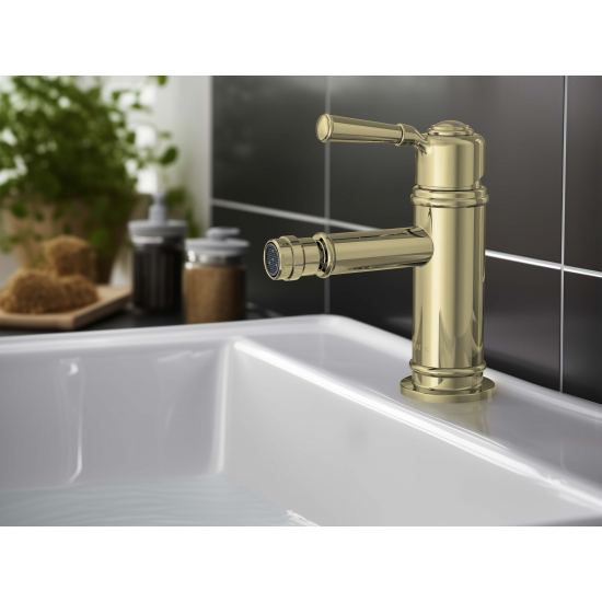 Смеситель для биде AQUATEK Классик AQ1518PG полированное золото