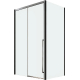 Душевой уголок VECONI Premium Trento PTC-SP-30GR 120x90, стекло прозрачное, профиль графит
