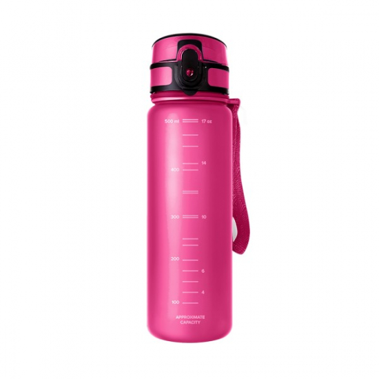 Бутылка для воды АКВАФОР розовая