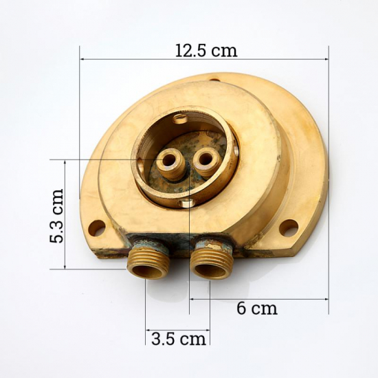 Смеситель для ванны напольный GAPPO G99-20 G3098 хром