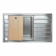 Мойка для кухни врезная SEAMAN Eco Roma SMR-8650AKR с крылом, вентиль-автомат, коландер