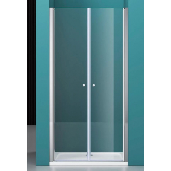 Душевая дверь в нишу BelBagno ETNA-B-2-180-C-Cr стекло прозрачное, профиль хром